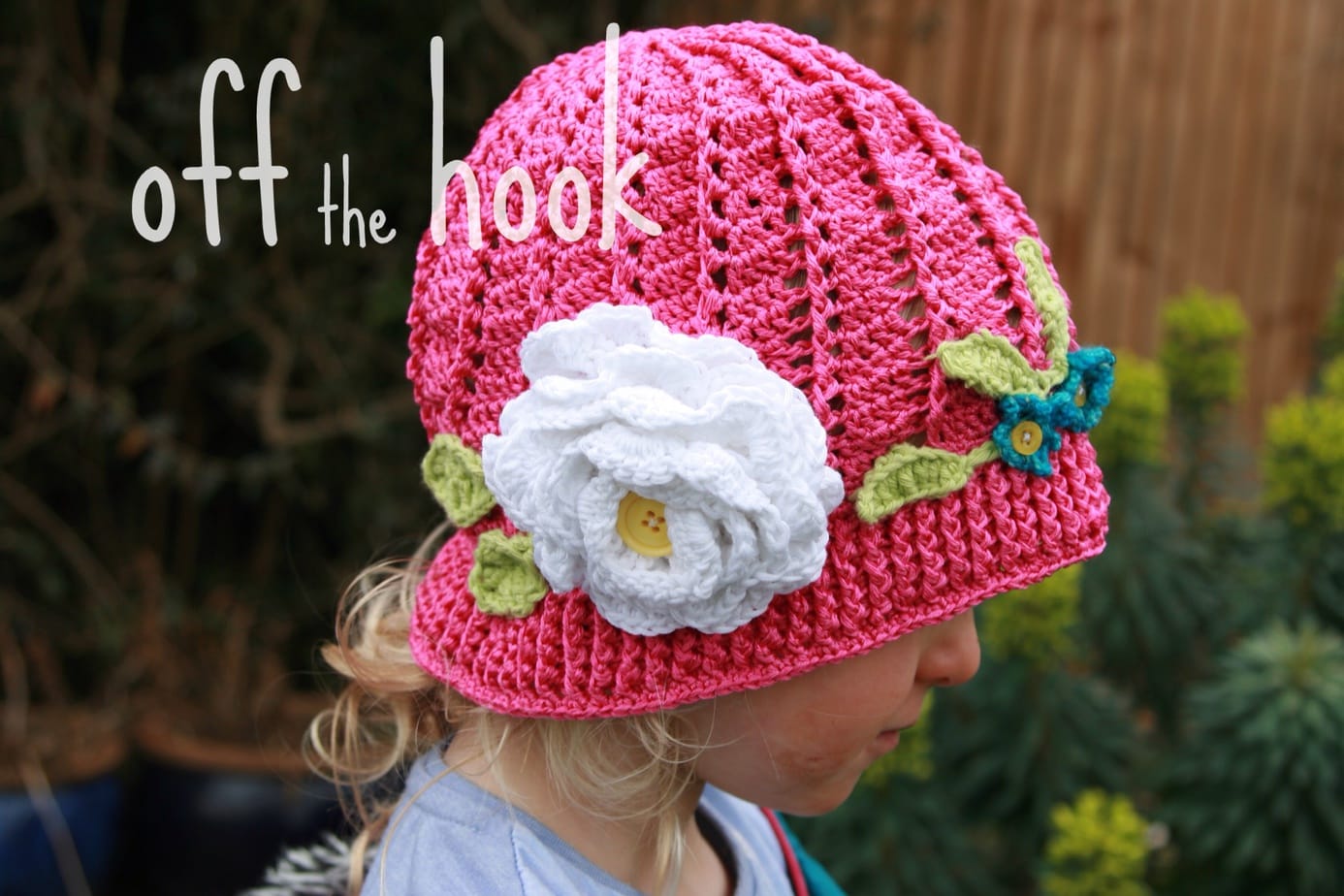 Crochet Cloche hat off the hook for you