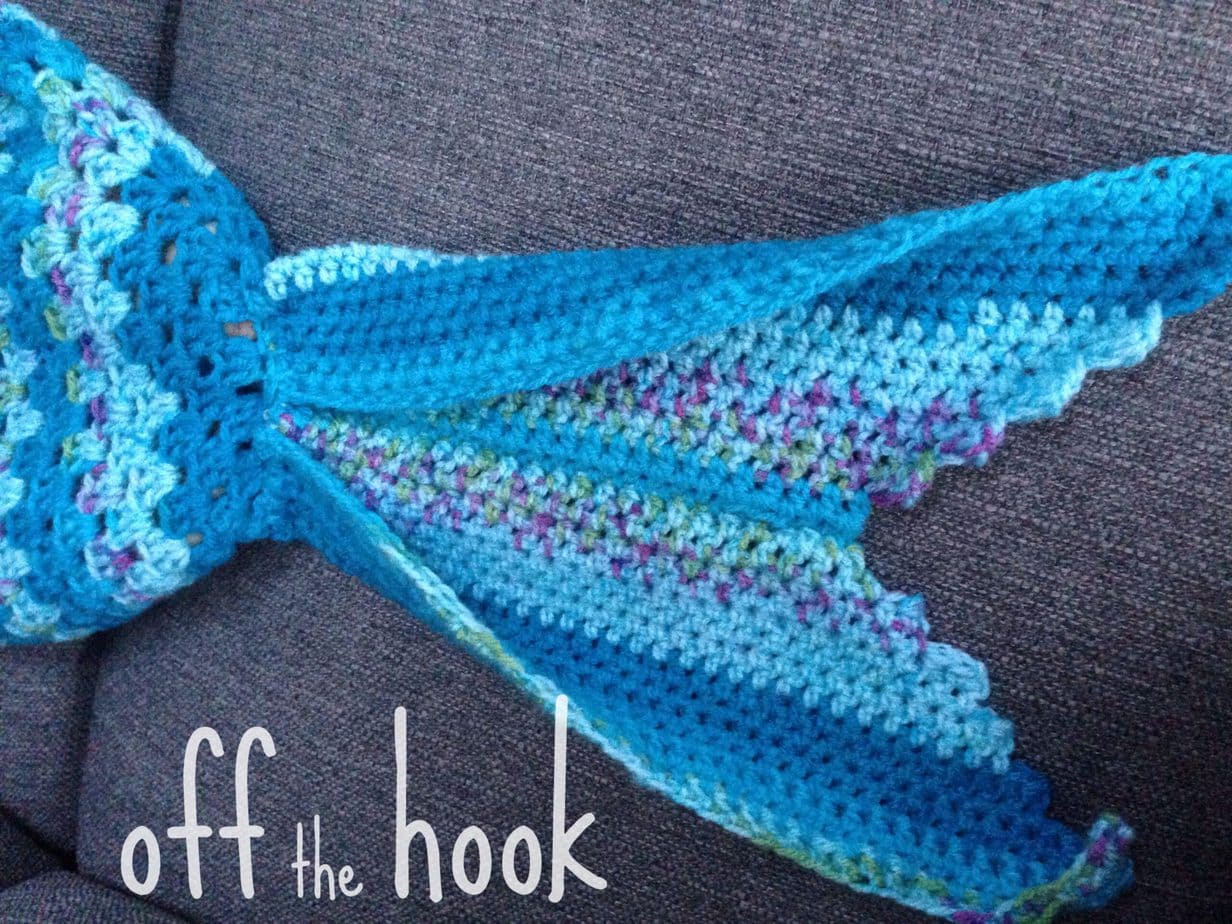 Crochet Mermaid Tail Pattern Free off the hook for you