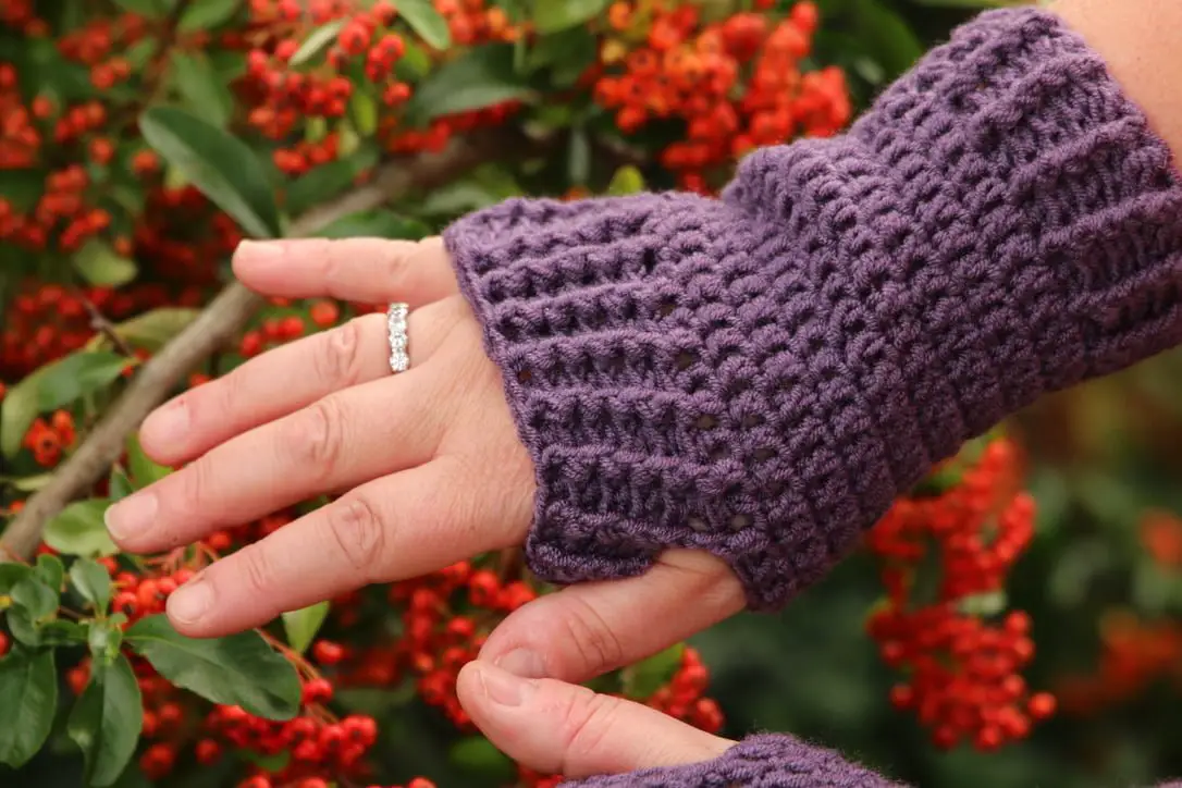 easy wrist warmers pattern