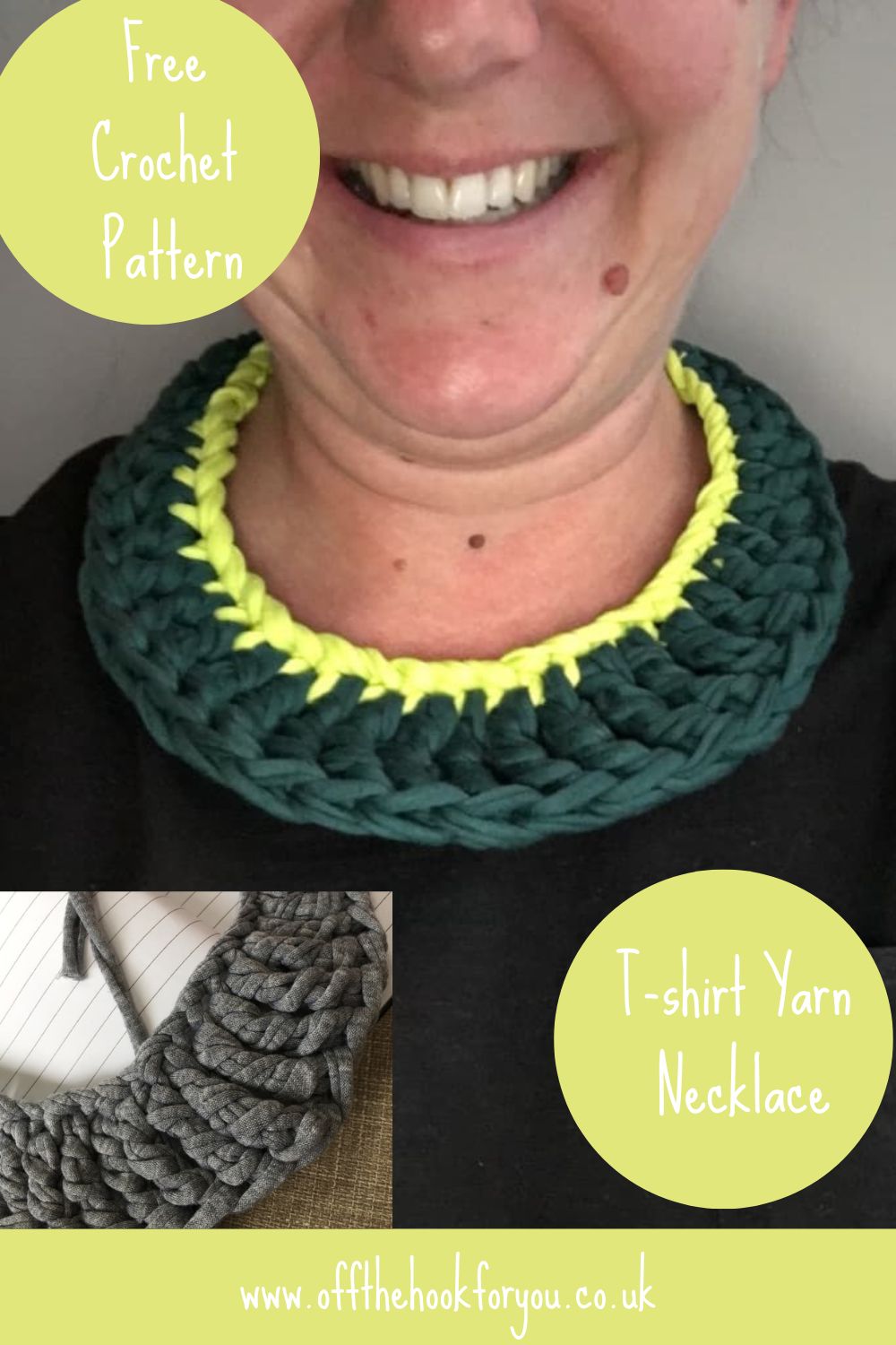 quick and easy crochet necklace pattern