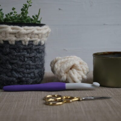 Crochet Plant Pot Cover Pattern