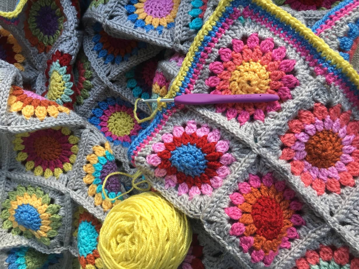 Starburst Blanket Finished!