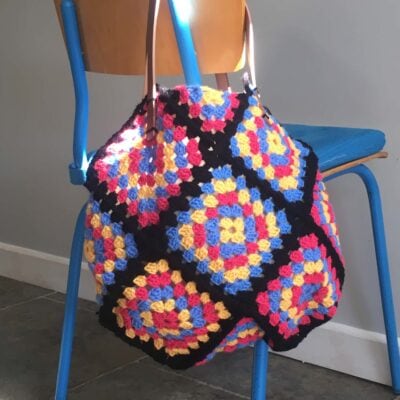 Granny Pop Bag – Easy Granny Square Bag pattern