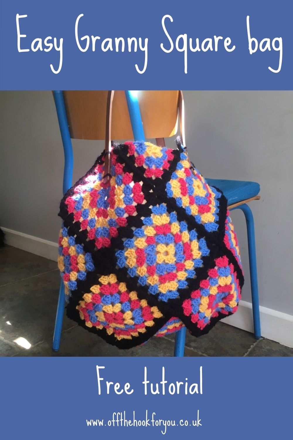 Easy Granny Square Bag Pattern beginners