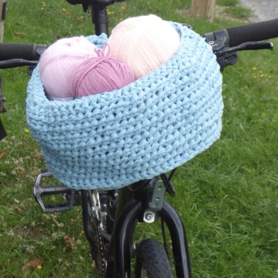 Crochet Bike Basket Pattern