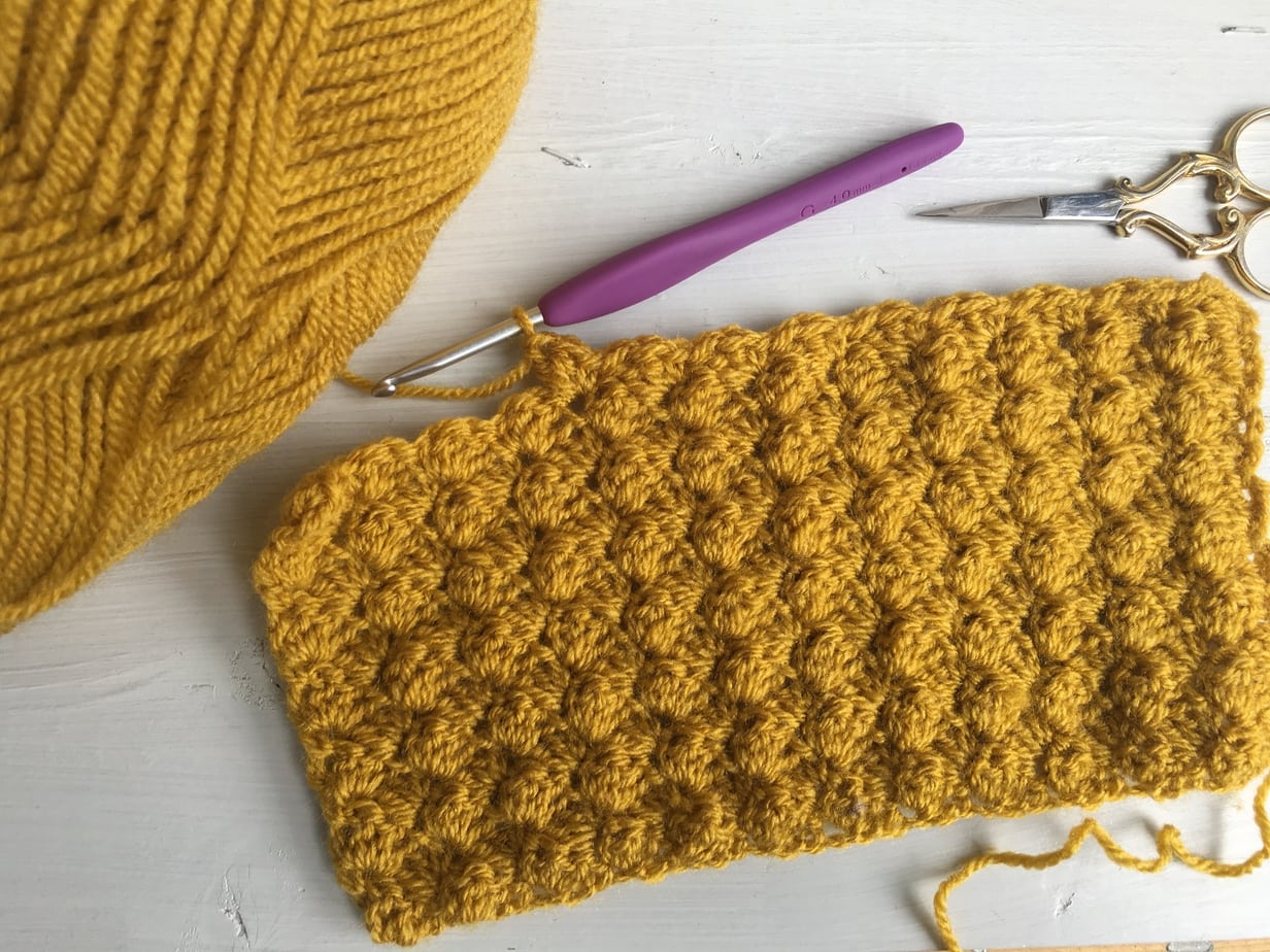 How to Crochet Blanket Stitch