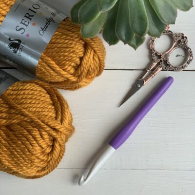 Cygnet Seriously Chunky Metallics – Yarn review