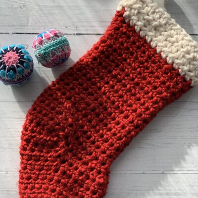 Quick Crochet Christmas Stocking – Easy Pattern
