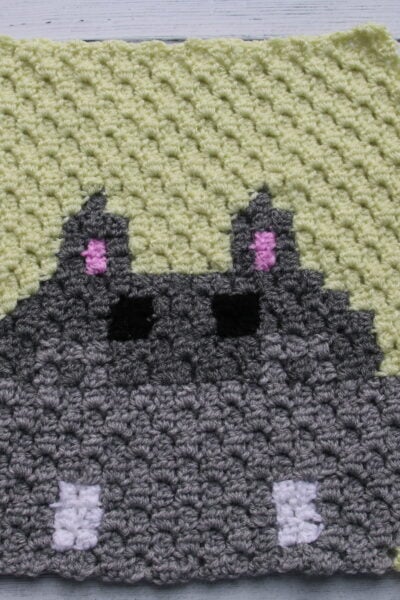 hippo c2c chart crochet cross stitch