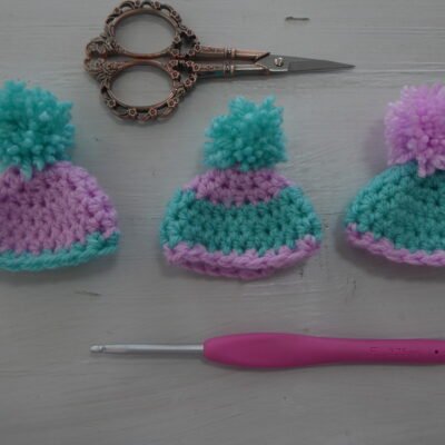 Big knit crochet hat patterns