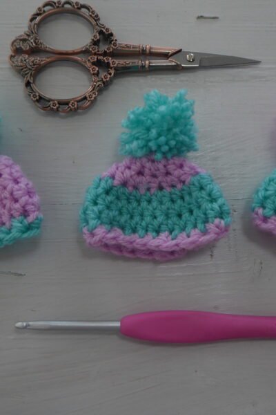 Big knit crochet hat patterns