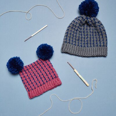 block stitch hats crochet now magazine