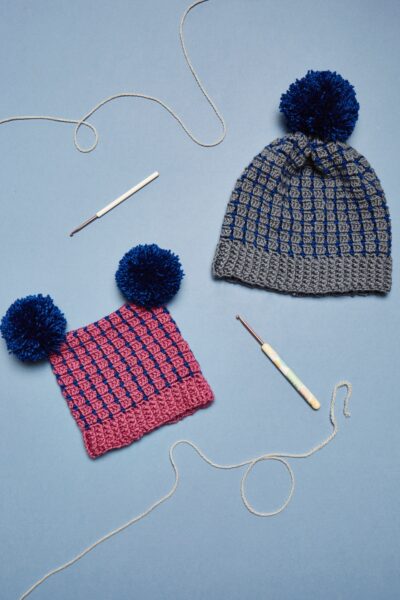 block stitch hats crochet now magazine