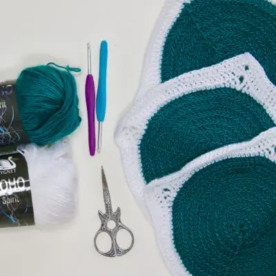 How to crochet a circle – (BLO) Back Loop Only