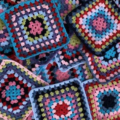 The NobrainerCAL – Week 1 – Granny square blanket