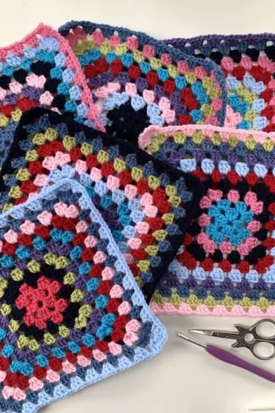 Free granny square blanket pattern