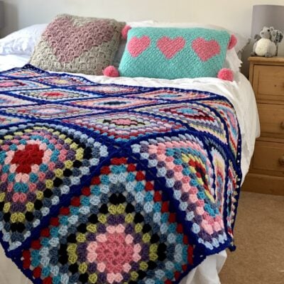 The No Brainer CAL – Granny Square Blanket