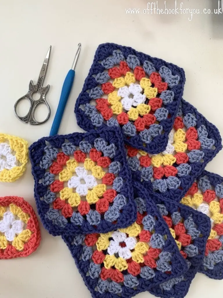 CJAYG granny squares how to