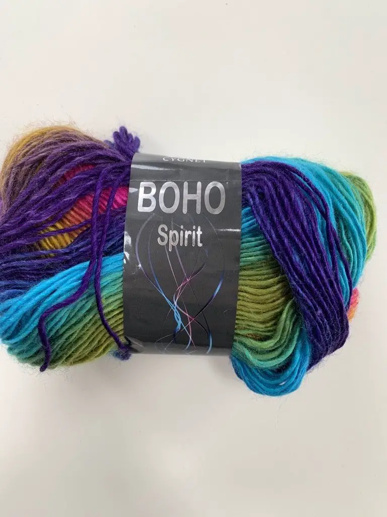 Boho spirit yarn - cygnet offfthehookforyou.co.uk