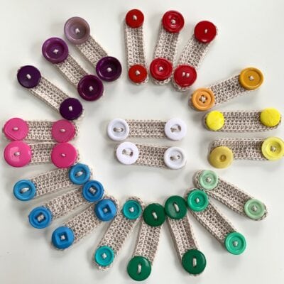 How to crochet Ear Savers/ mask mates – Free crochet pattern
