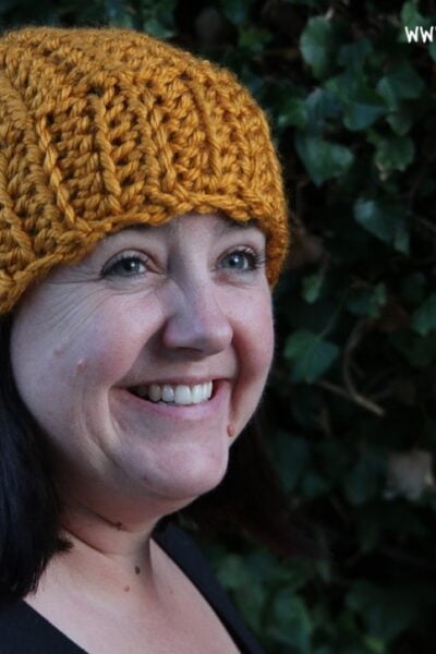 Duet slouchy beanie, free crochet hat pattern www.offthehookforyou.co.uk