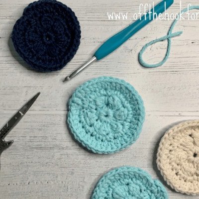 Crochet Face Scrubbies – Easy Pattern