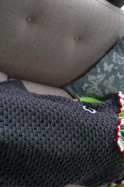 crochet shark tail blanket free