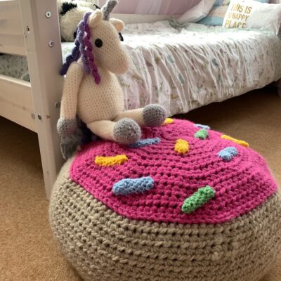 Donut Cushion Crochet Pattern