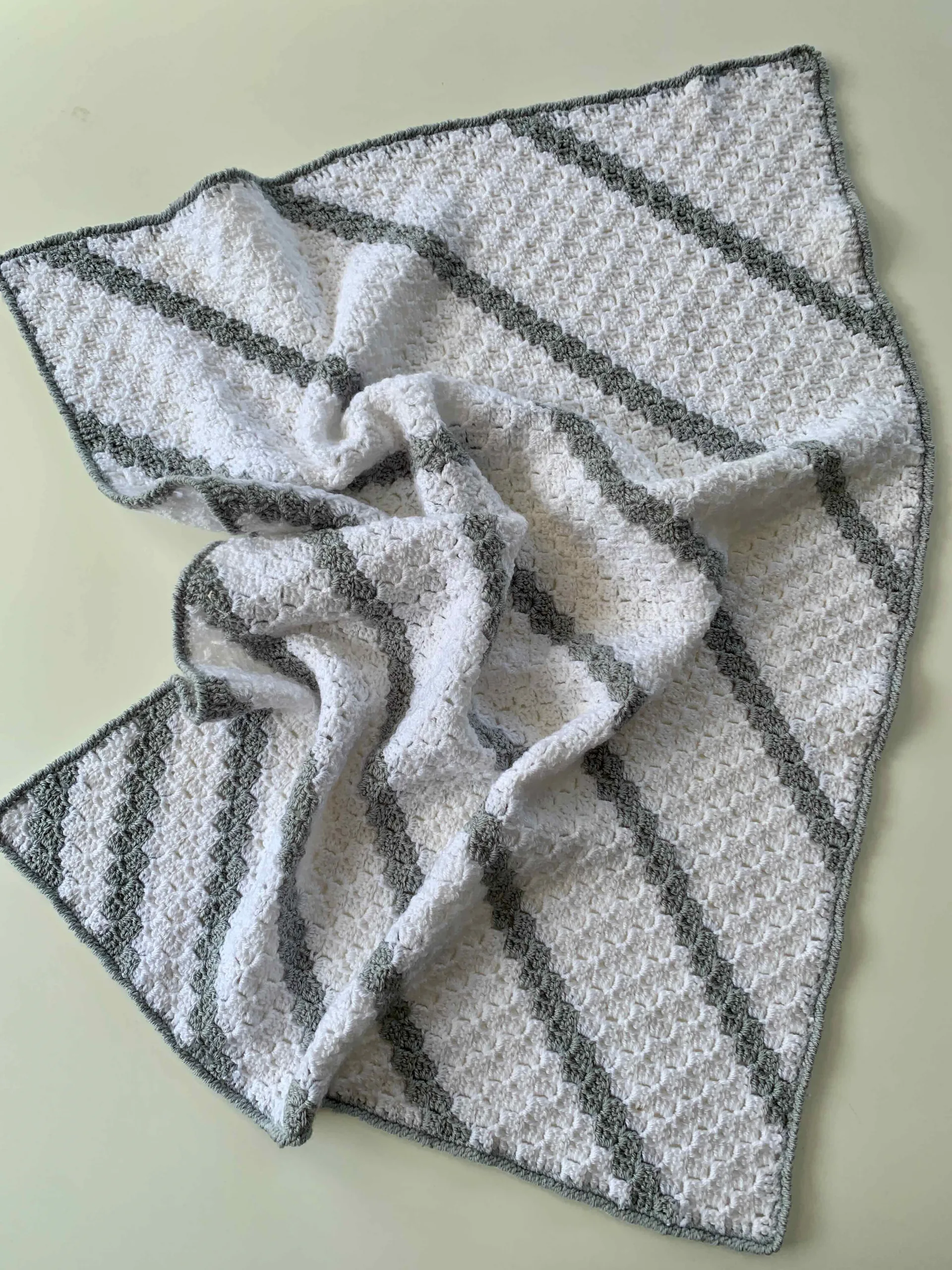 easy beginners crochet baby blanket