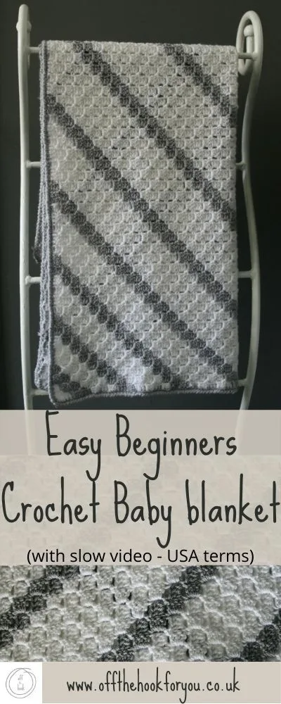 easy beginners crochet baby blanket
