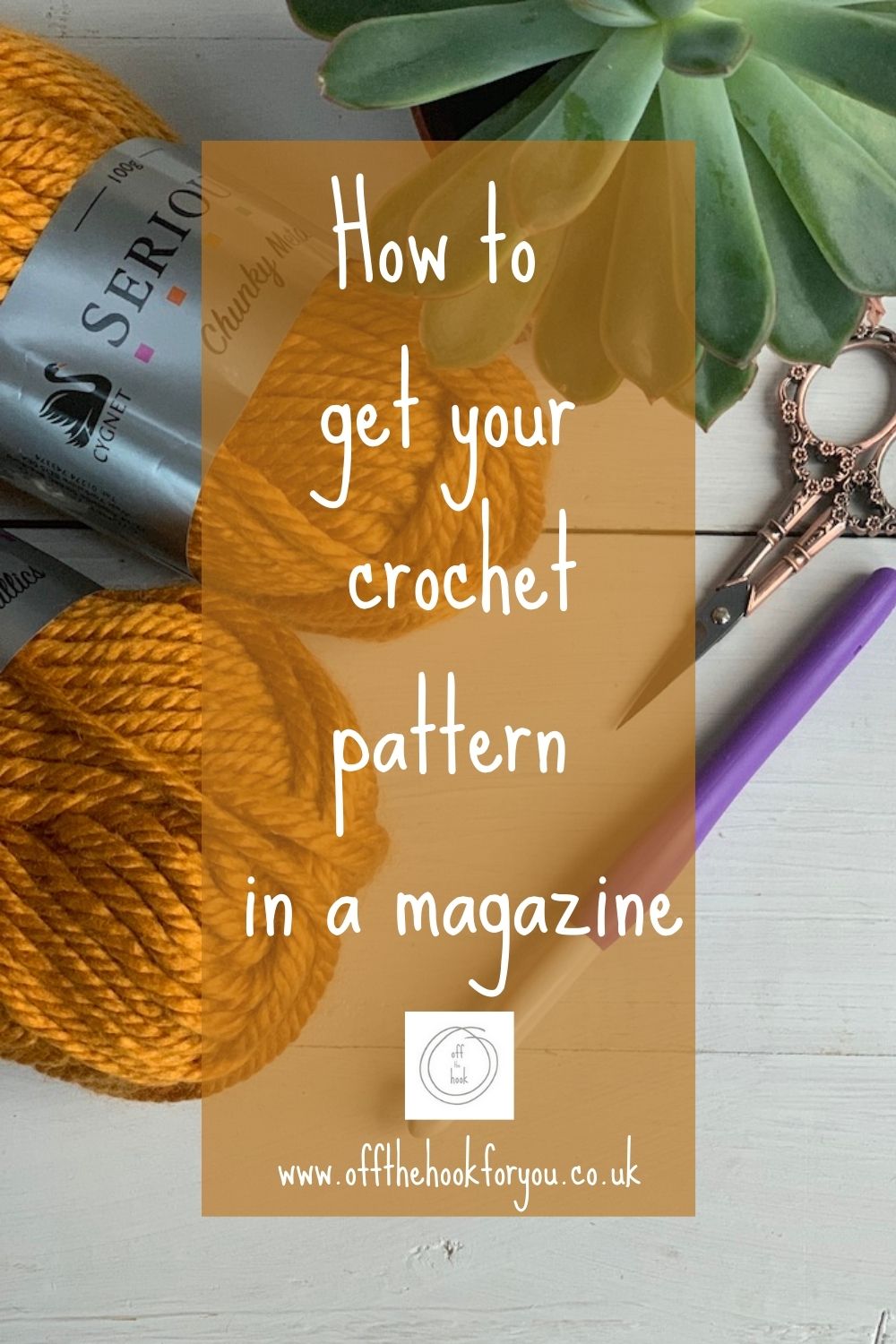 How to be a crochet designer