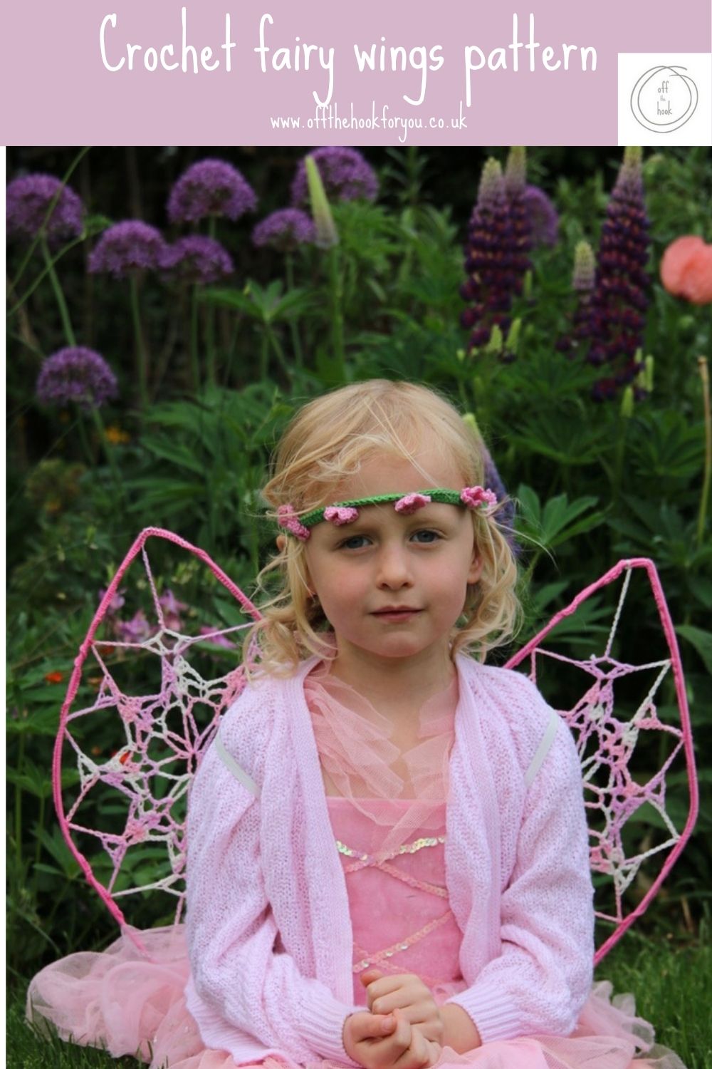 crochet fairy wings pattern