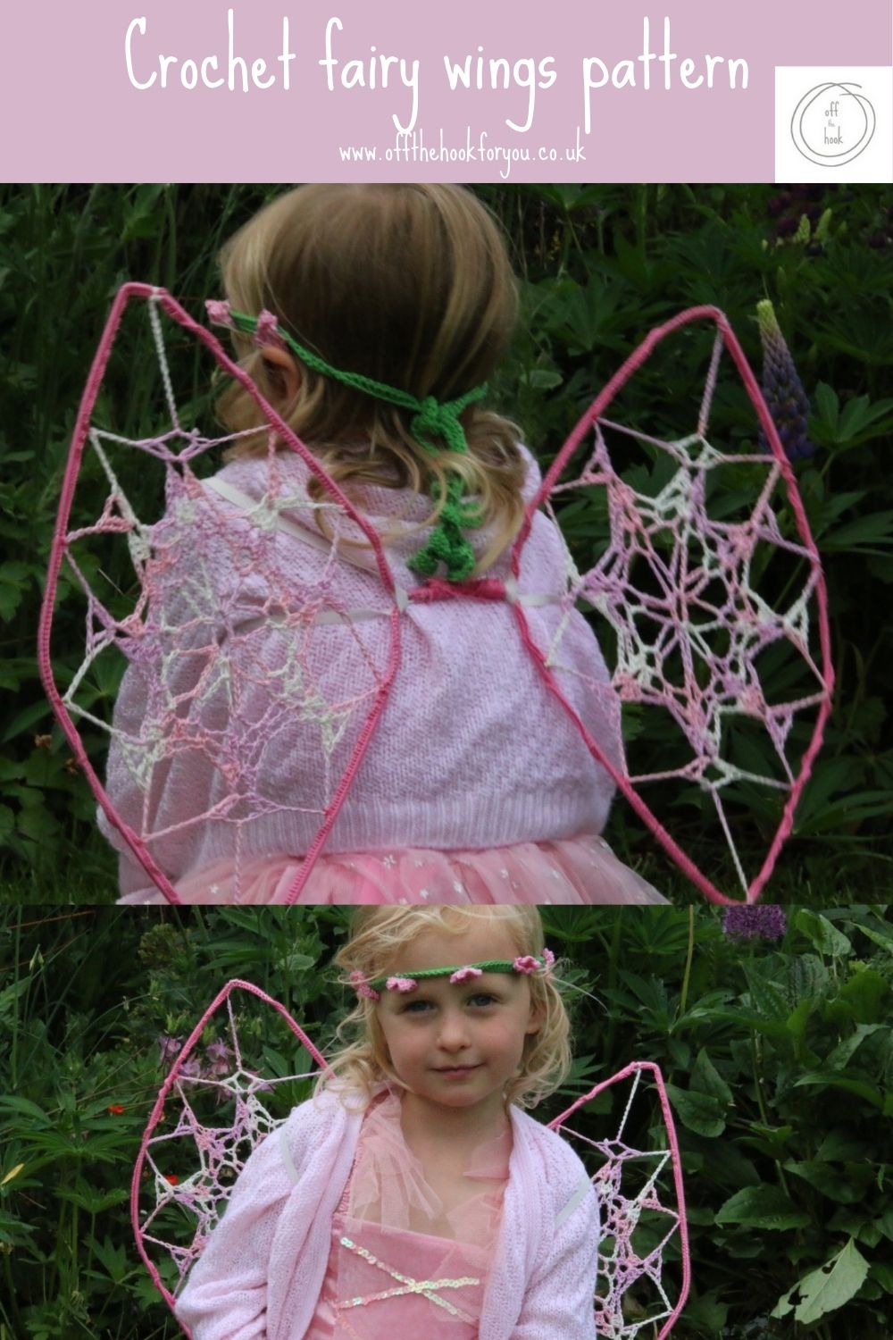 crochet fairy wings