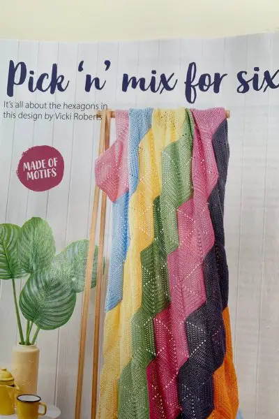 Hexagon blanket Simply crochet issue 112