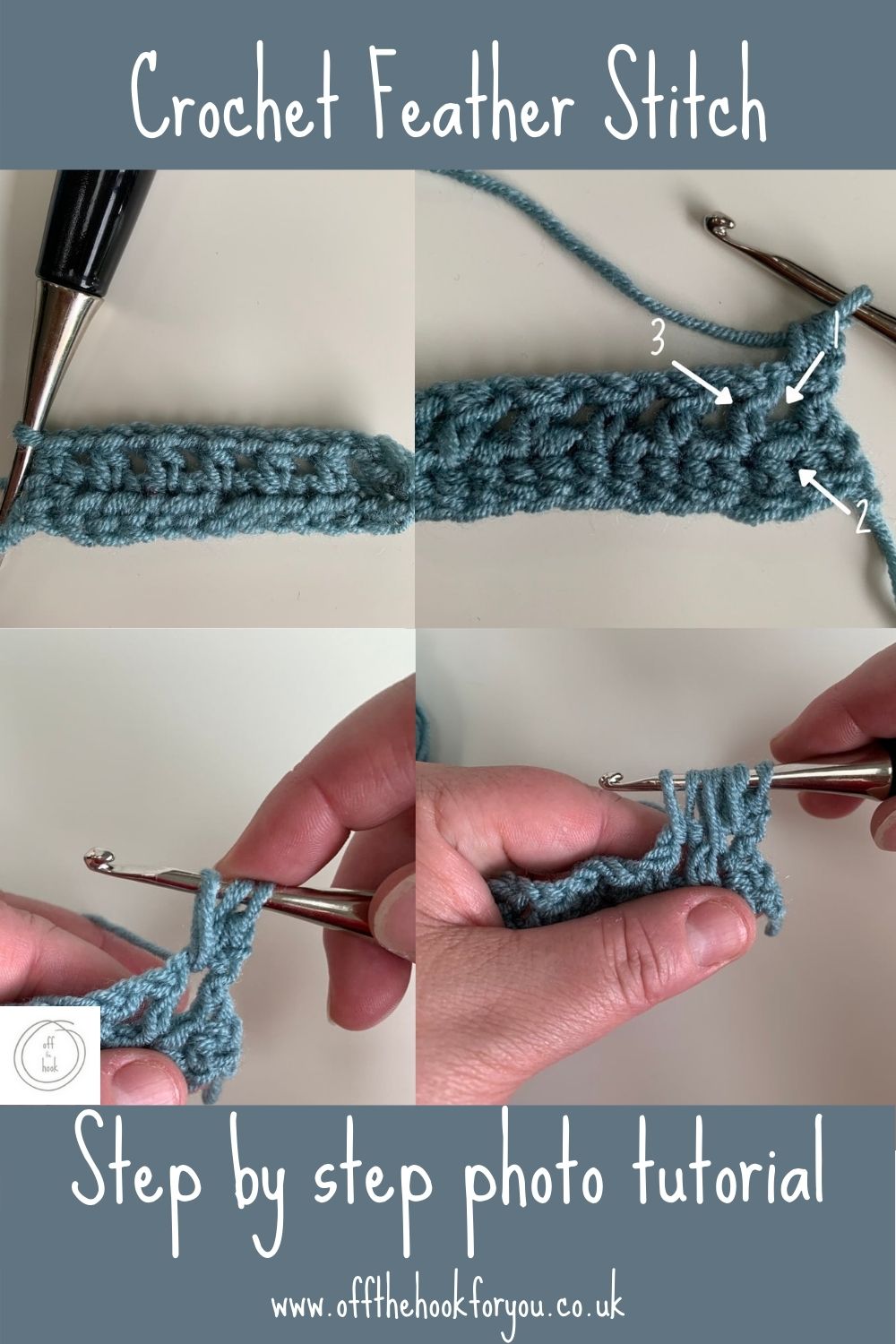 Crochet Feather Stitch