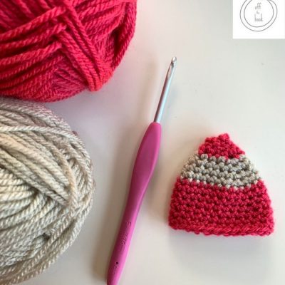 Big knit crochet pencil hat