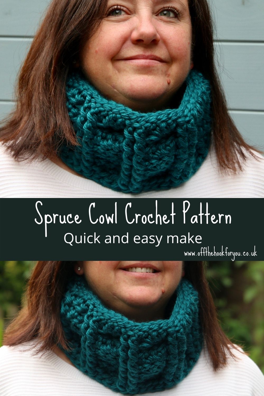 easy quick crochet cowl pattern
