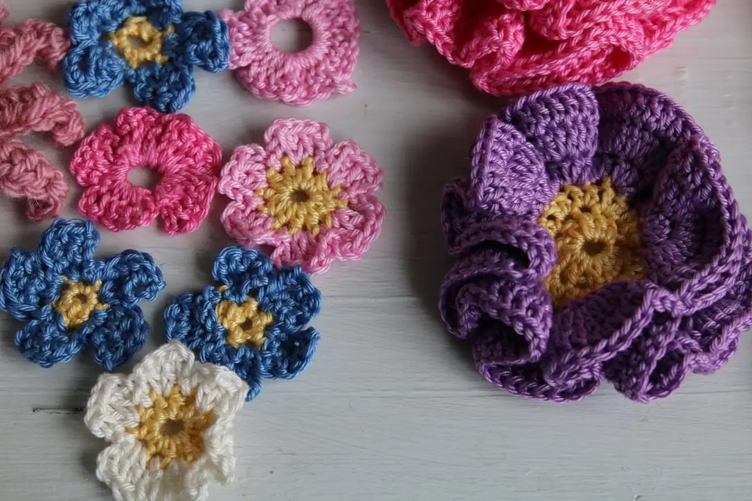 Crochet flower patterns