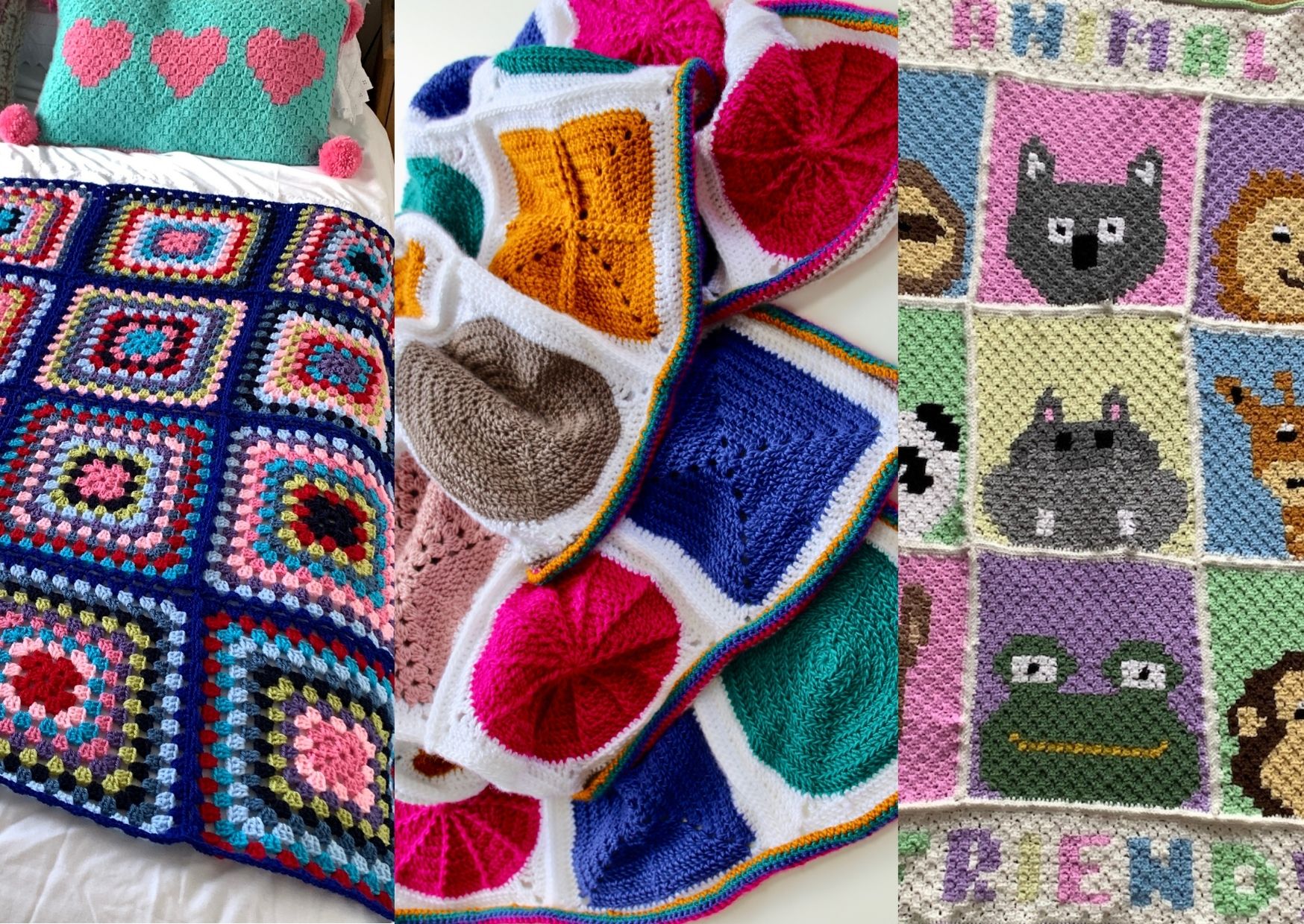 Crochet blankets offthehookforyou