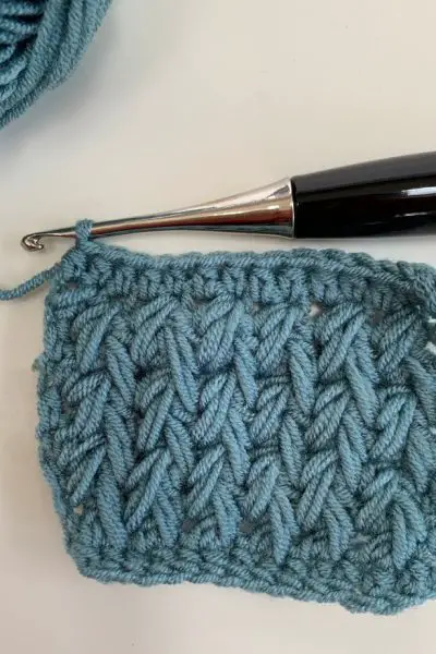 crochet feather stitch