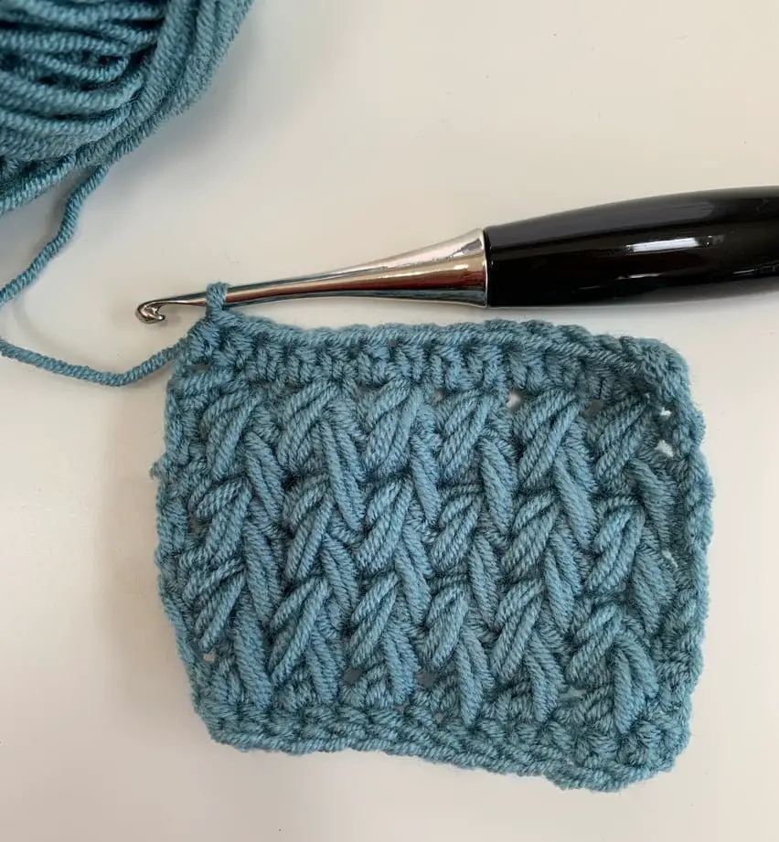 crochet feather stitch