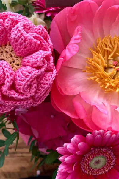 crochet Peony Pattern