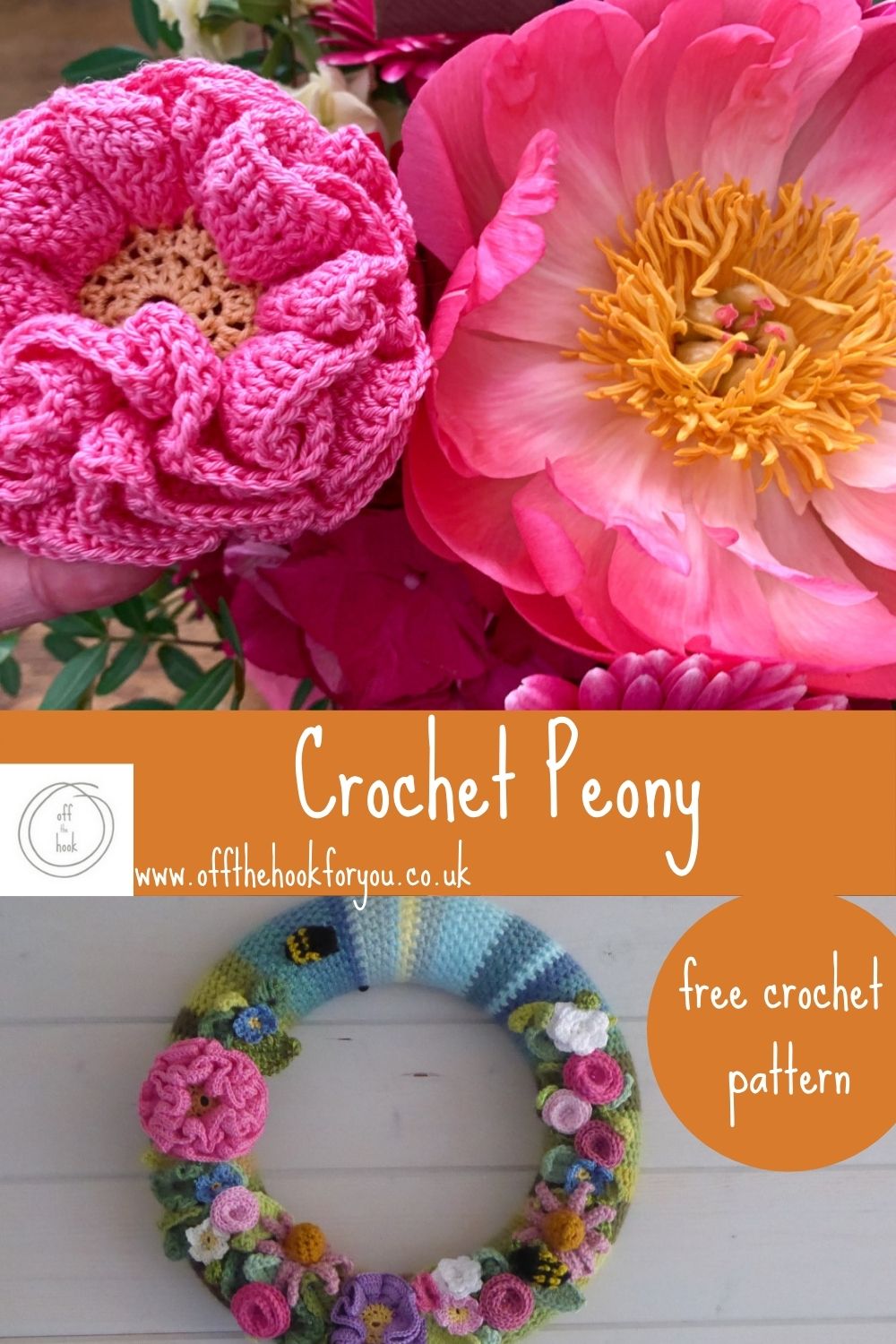 Crochet Peony pattern