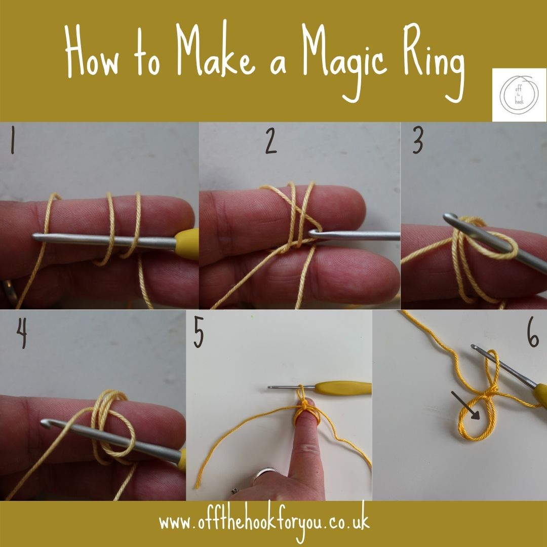 Crochet Magic Ring, Photo + Video Tutorial - fiberfluxblog.com | Magic  circle crochet, Magic ring crochet, Magic circle