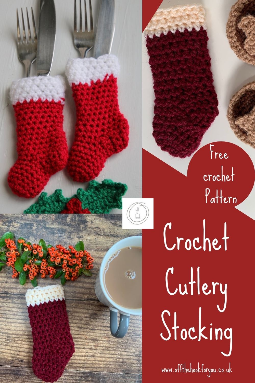 crochet mini stocking pattern