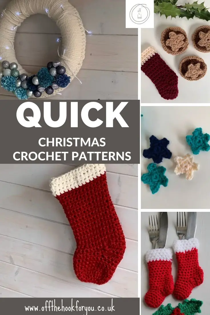Quick Easy Christmas crochet patterns