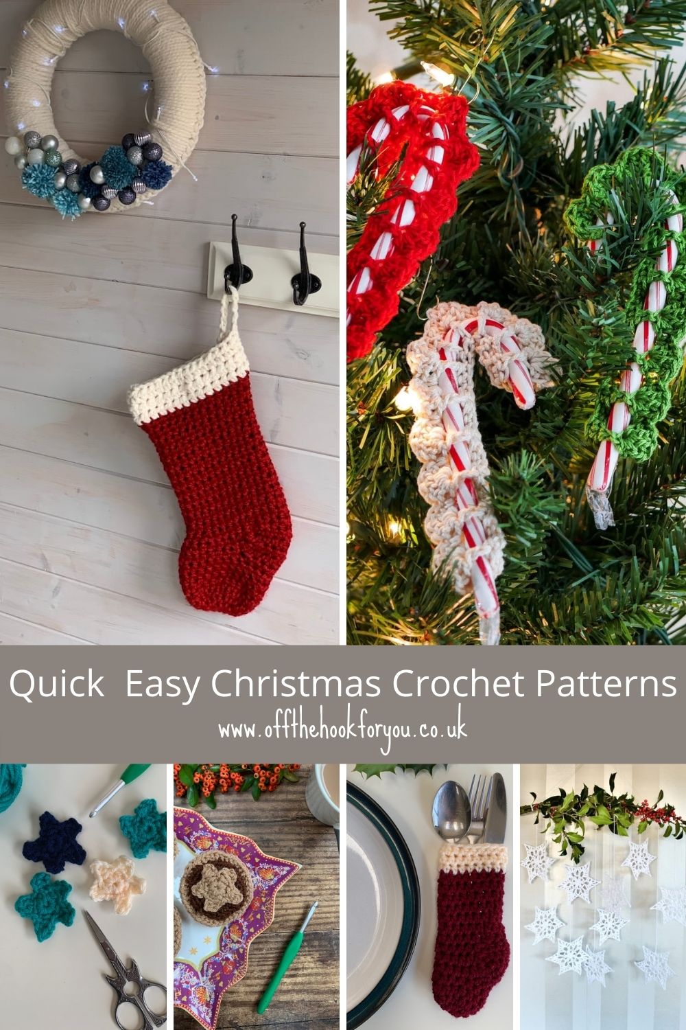 quick easy Christmas crochet patterns