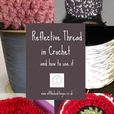 reflective thread and yarn crochet UK