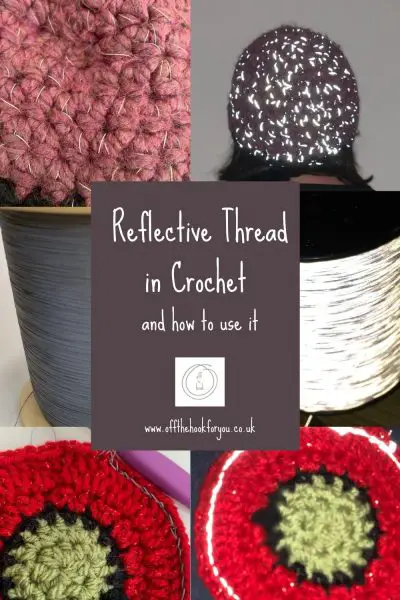 reflective thread and yarn crochet UK