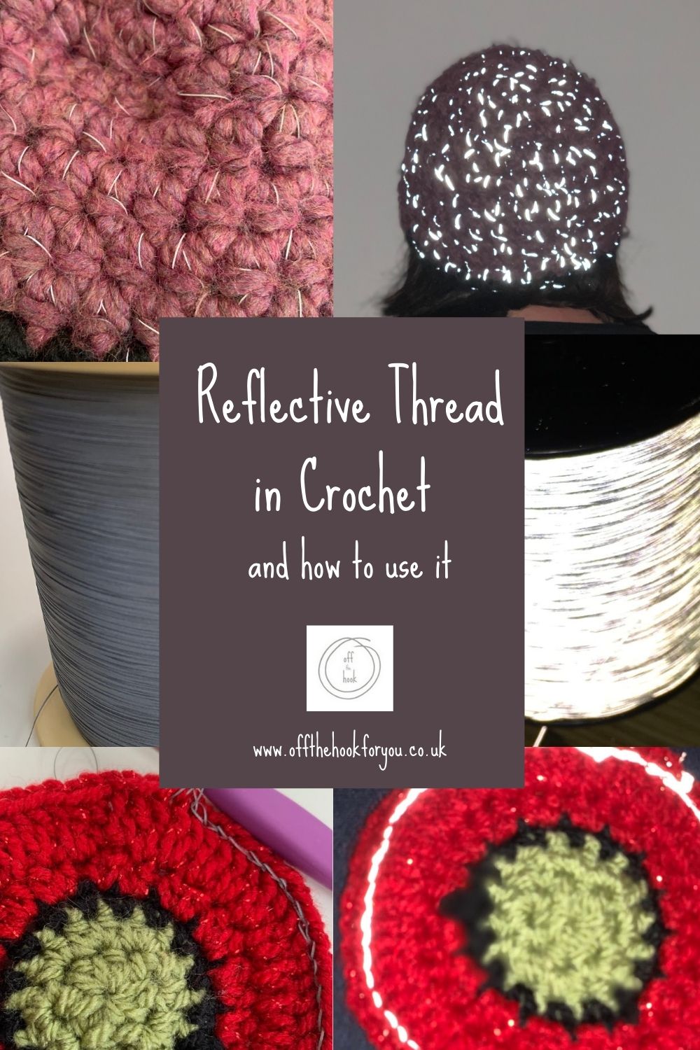 Reflective yarn in crochet UK